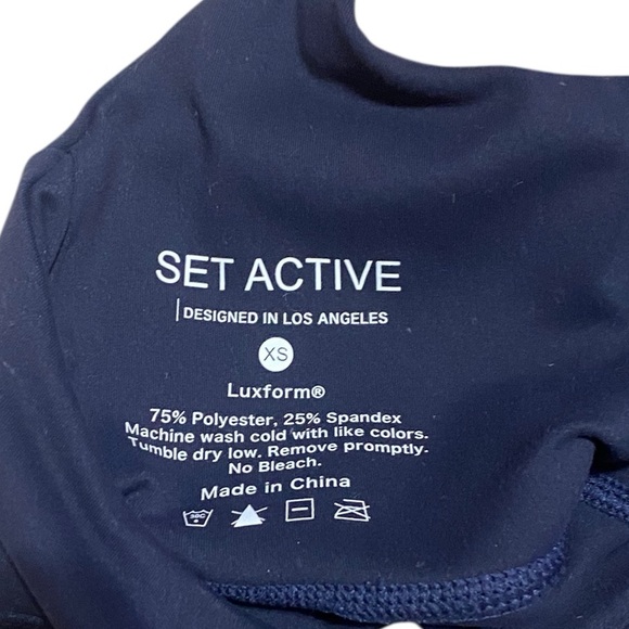 SET Active Blue Sport top - Picture 3 of 3